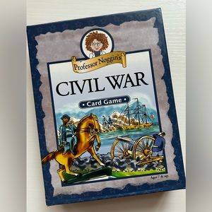 Professor Noggins Civil War Card Game Ages 7+‎ Learning Family Fun Travel
